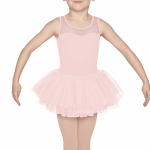 DIAMANTE BOW BACK TANK TUTU LEOTARD