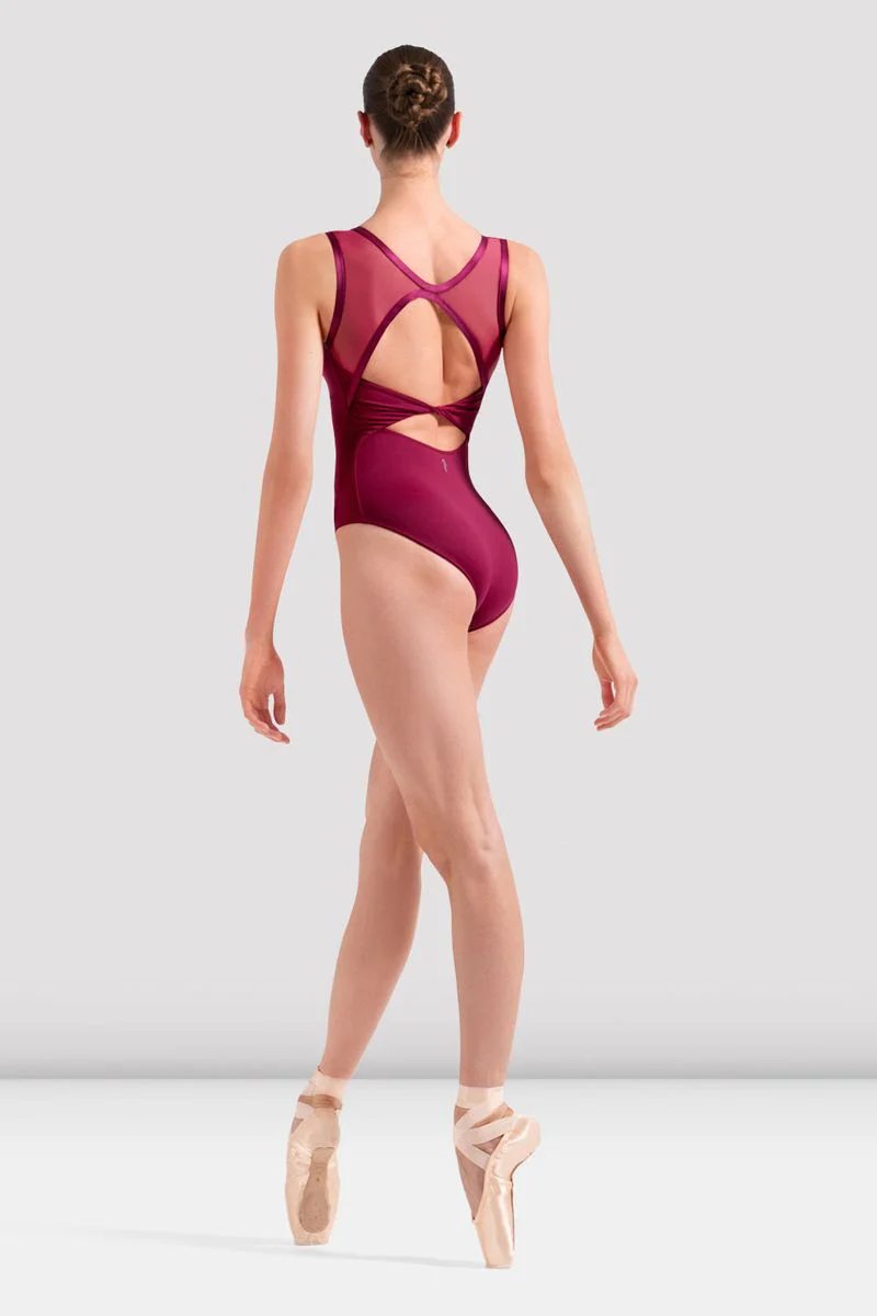 Ladies Arabesque Boat Neck Leotard - Image 4