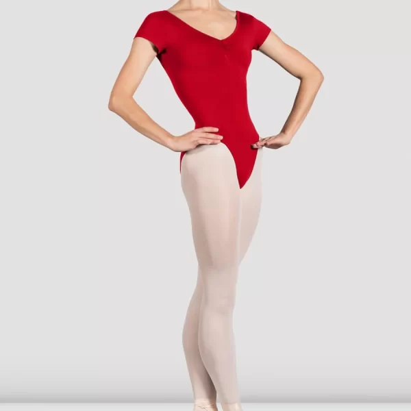 Ladies Penny Cap Sleeve Leotard